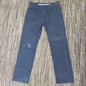 Mossimo Supply Co Mens Size 29x30 Pants‎ Navy Blue Pockets 90s Y2K Work Grunge
